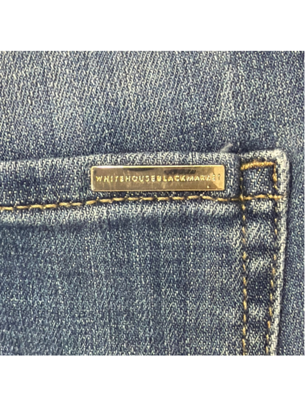 White House Black Market Mid Rise Girlfriend Everyday Soft Jeans Sz 0! - Picture 7 of 8
